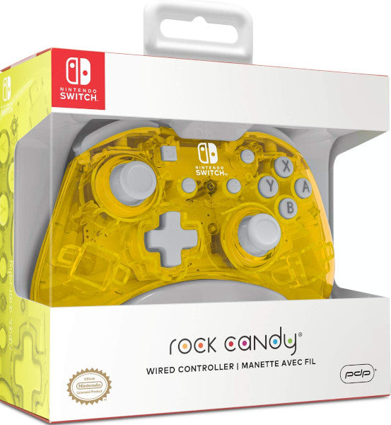 Mando Nintendo Switch Pdp Rock Candy Mini Amarillo Mando Nintendo Switch Pdp Rock Candy Mini Amarillo